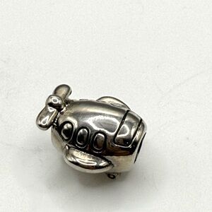 Original First Pandora Jet Plane Charm